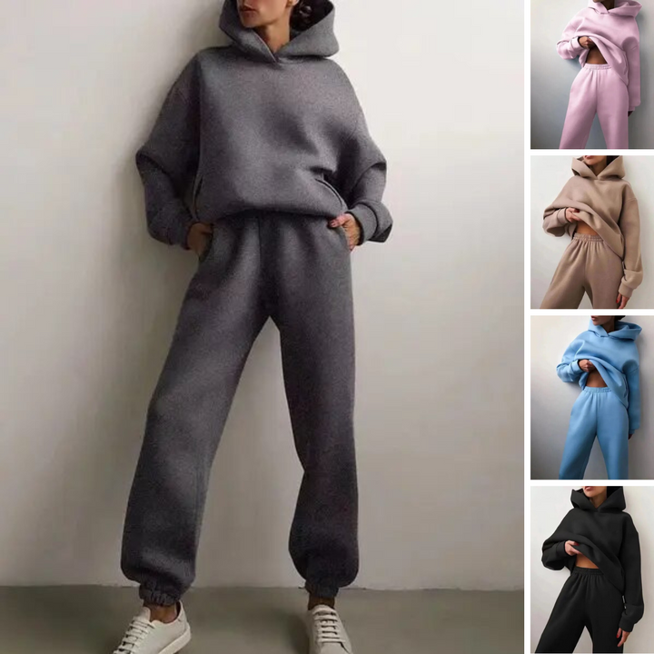 Damen Kapuzenpullover Und Jogginghose Set